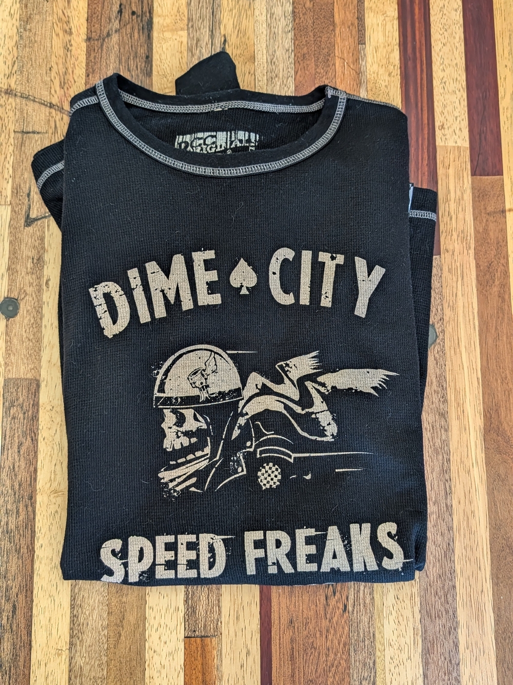 Dime City Speed Men's Thermal Long-Sleeve Shirt
